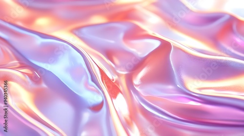 Abstract Pink and Purple Iridescent Texture Background