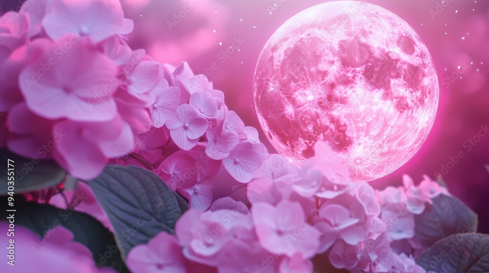 Fototapeta premium scene with moon