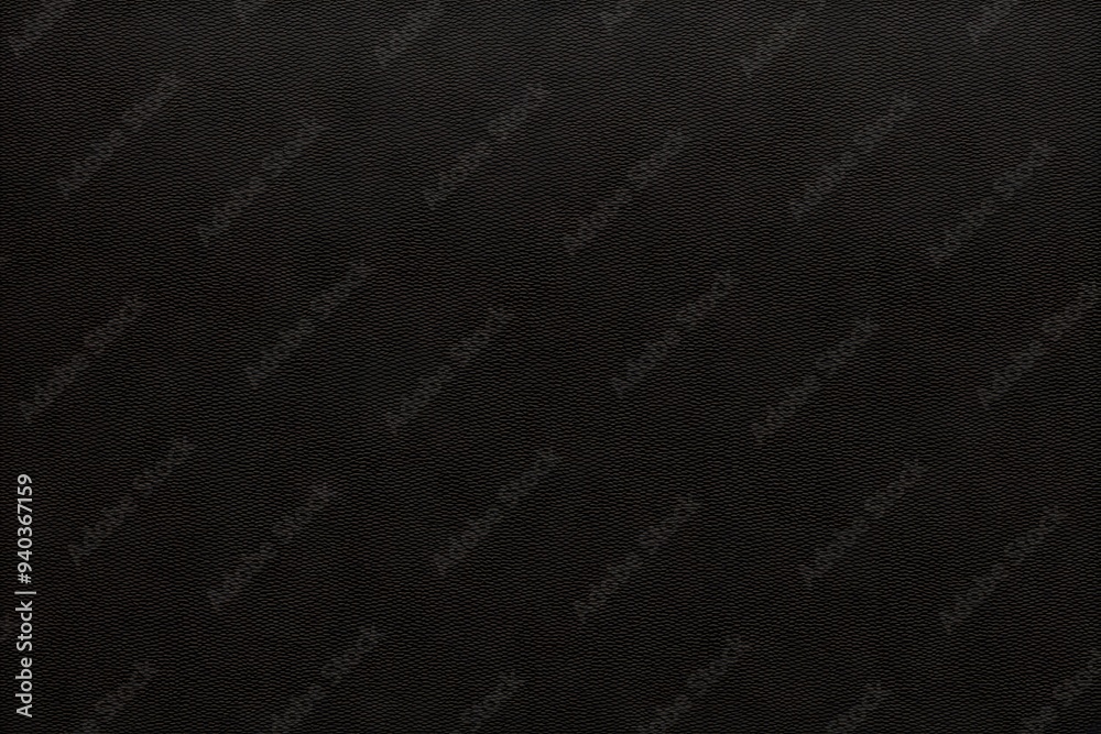 A seamless faux leather texture in matte black with a fine uniform grain, AI Generated A seamless faux leather texture in matte black with a fine uniform grain, AI Generated