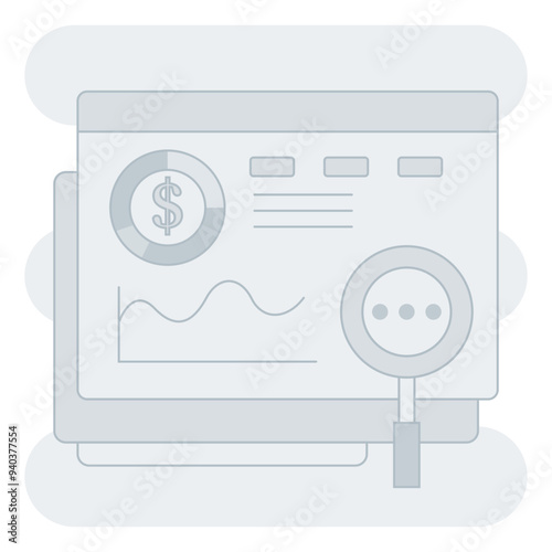 Transactions Banking App Empty States Illustration photo