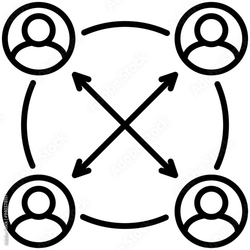 Cross Functional Icon