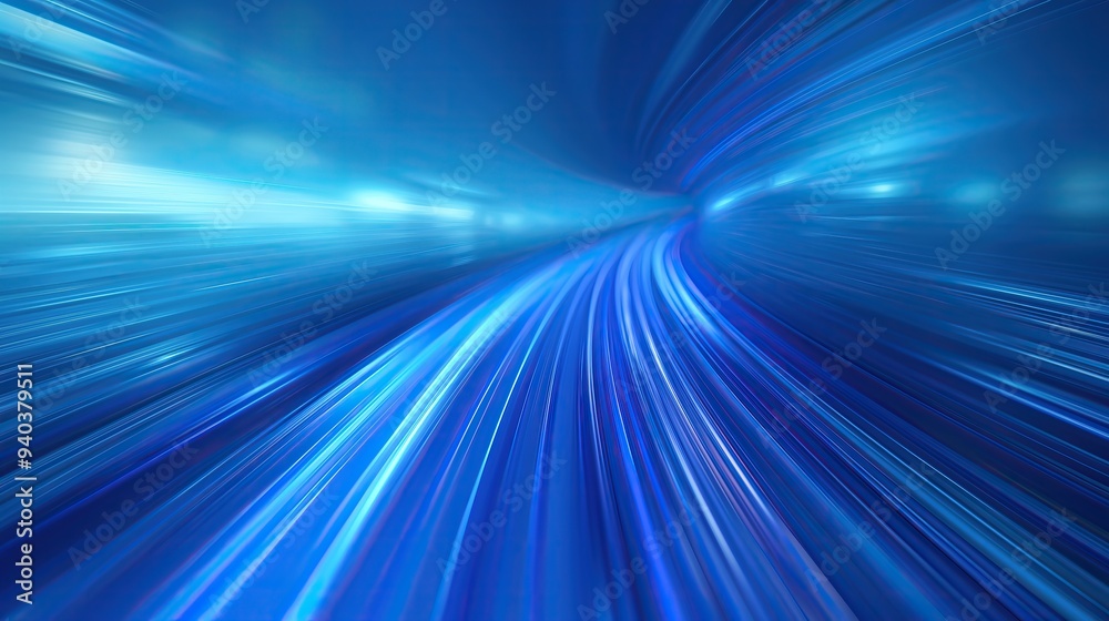 Abstract background with glowing blue lines and bright shine Abstract background with glowing blue lines and bright shine