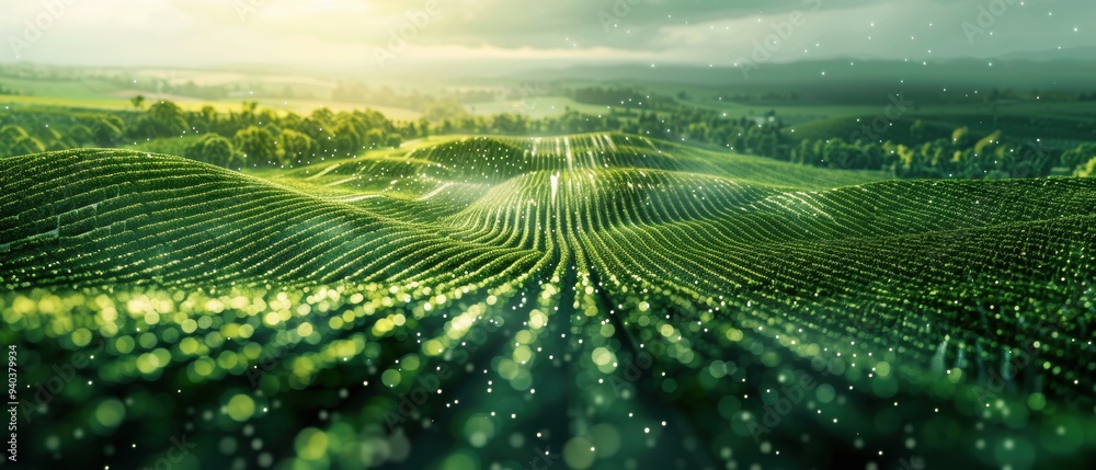Cutting-Edge Digital Agriculture: Drone Sensors in Detail on White Background with Ample Copy Space Cutting-Edge Digital Agriculture: Drone Sensors in Detail on White Background with Ample Copy Space
