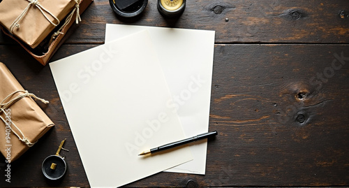 Obraz na płótnie book and pen w salonie