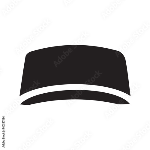 muslim cap icon vector illustration silhouettes with white background