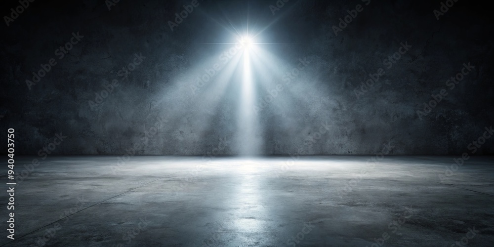 Cement floor with glowing light in dark background, cement, concrete, floor, ground, texture, abstract, surface, background Cement floor with glowing light in dark background, cement, concrete, floor, ground, texture, abstract, surface, background