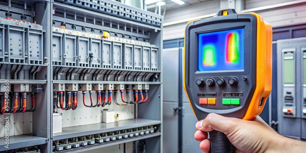 Thermal imaging inspection of electrical equipment, thermal imaging ...