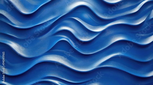 Three dimensional render of wavy pattern. waves abstract background texture