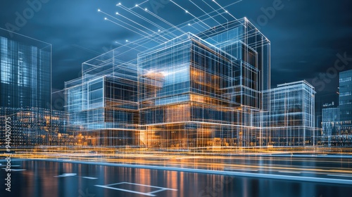 Innovative building design with virtual overlays