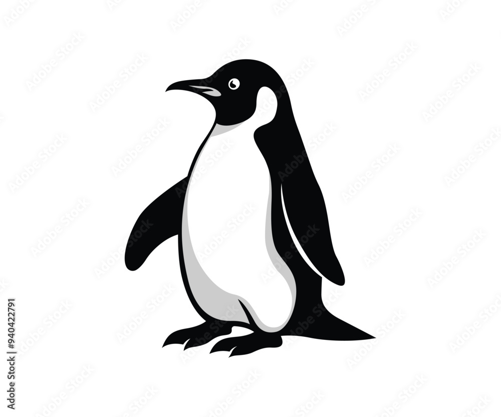 Naklejka premium Penguin vector