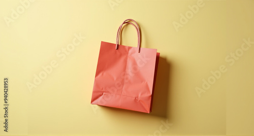 red paper bag