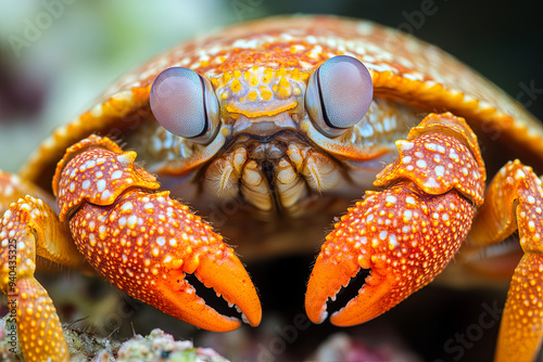 Hermit crab in the Seychelles photo