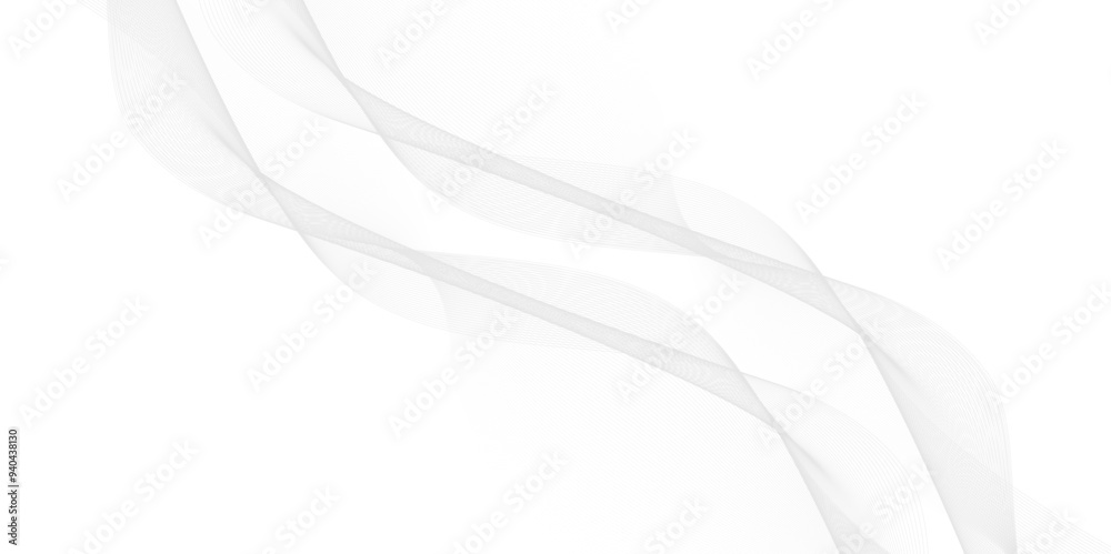 Abstract wavy stripes. Wave lines isolated white background. Waved lines for technology, digital, brochure, website, flyer design. Curve grey line. Vector Abstract wavy stripes. Wave lines isolated white background. Waved lines for technology, digital, brochure, website, flyer design. Curve grey line. Vector