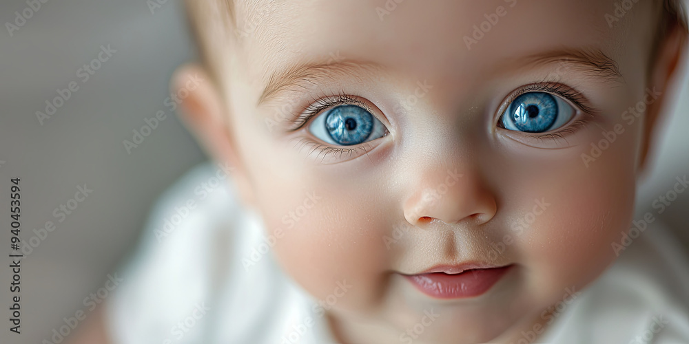 A cute baby, generative AI A cute baby, generative AI