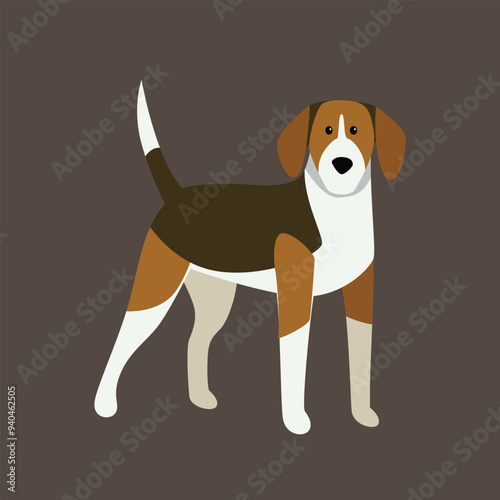 Detailed Vector Illustrations of Various Dog Breeds