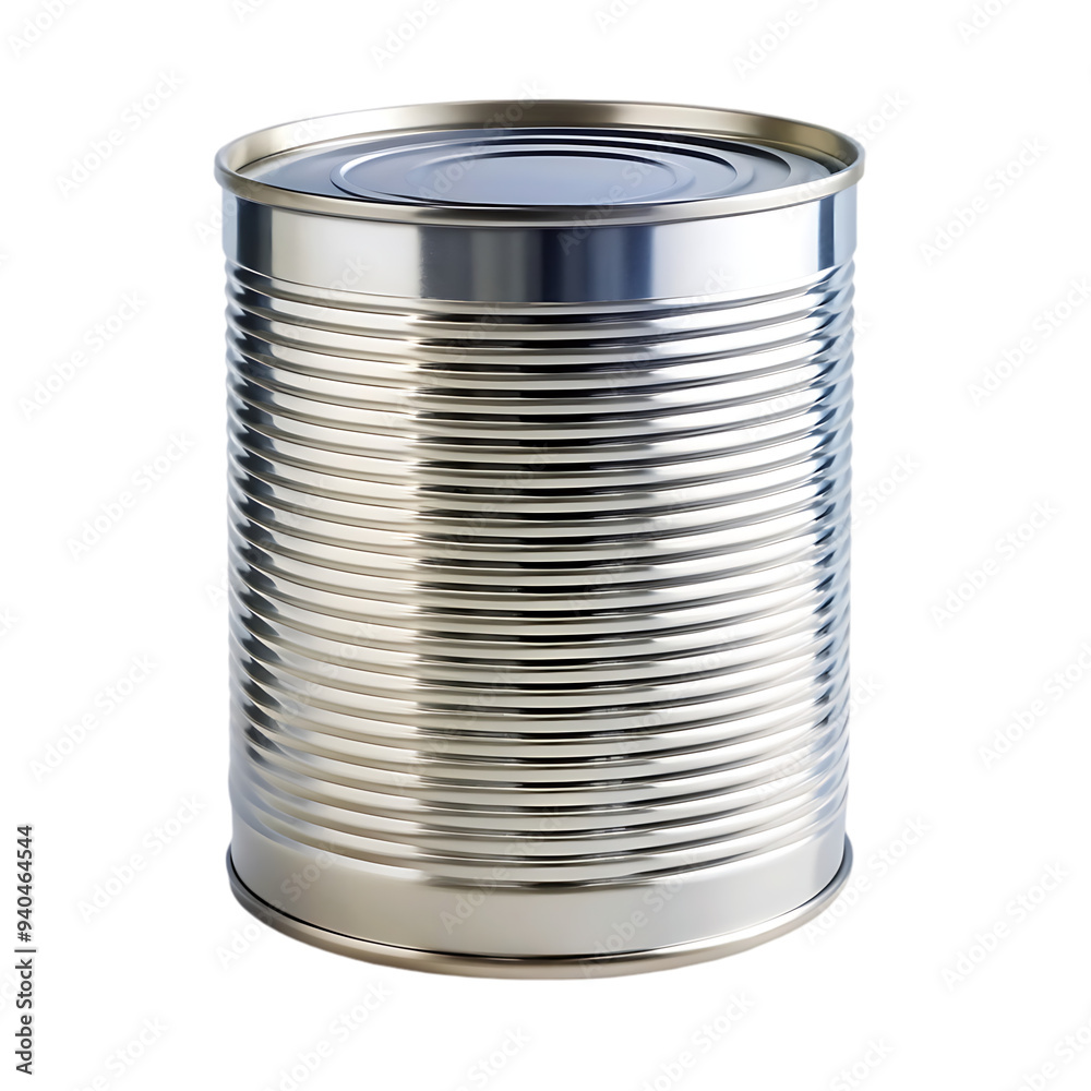 Tin Can isolated on transparent background Tin Can isolated on transparent background