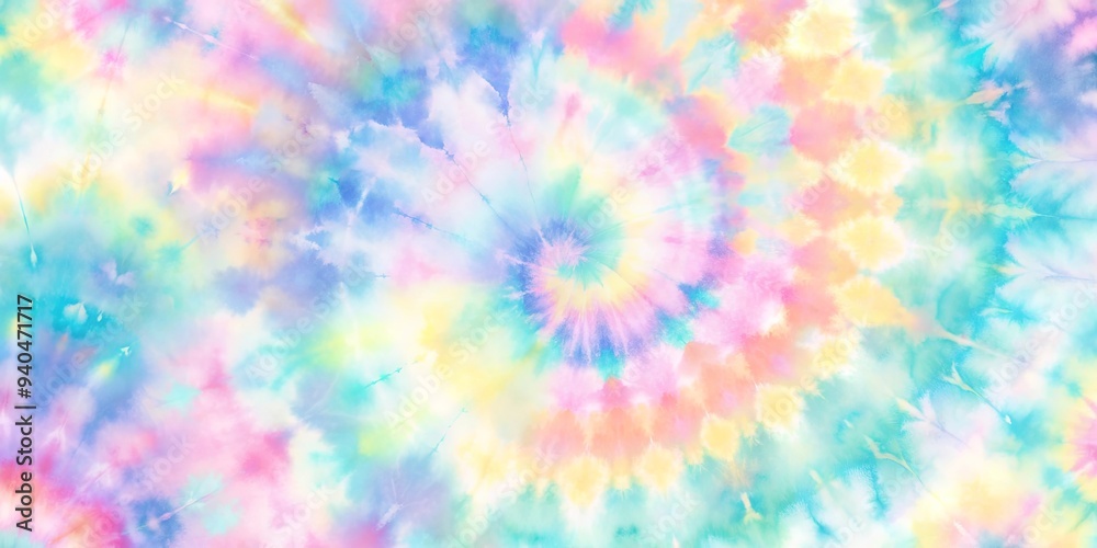 soft tie dye