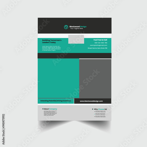  Corporate  Flyer Template Desing