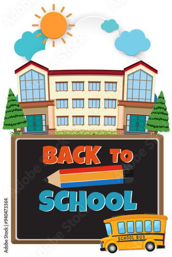 Back to School Illustration