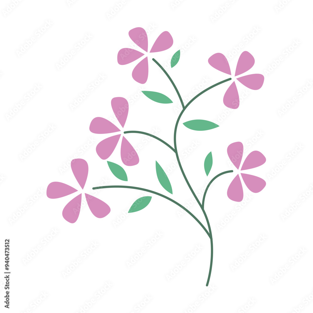 imple Floral Vector Illustrations for Design Use imple Floral Vector Illustrations for Design Use