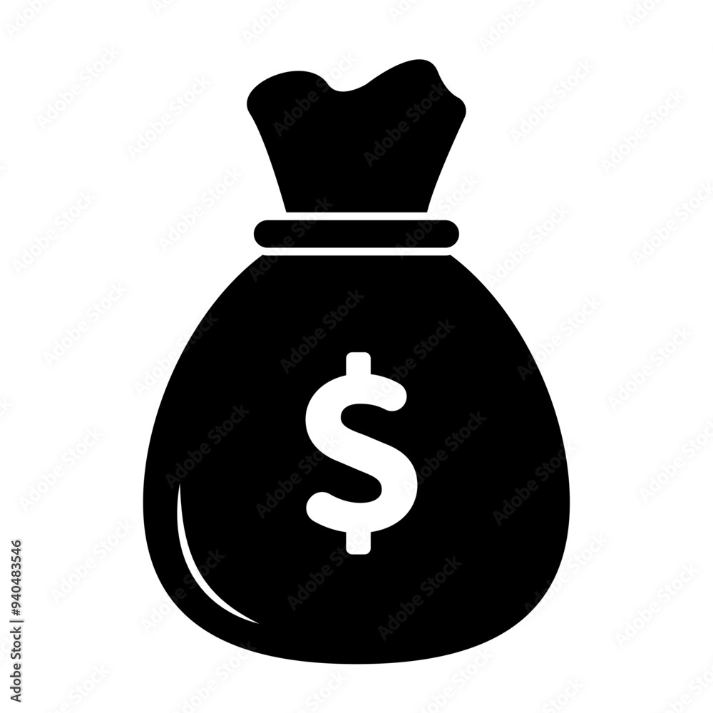 Money bag, moneybag icon finance concept for graphic design, logo, web site, social media, mobile app, ui illustration Money bag, moneybag icon finance concept for graphic design, logo, web site, social media, mobile app, ui illustration
