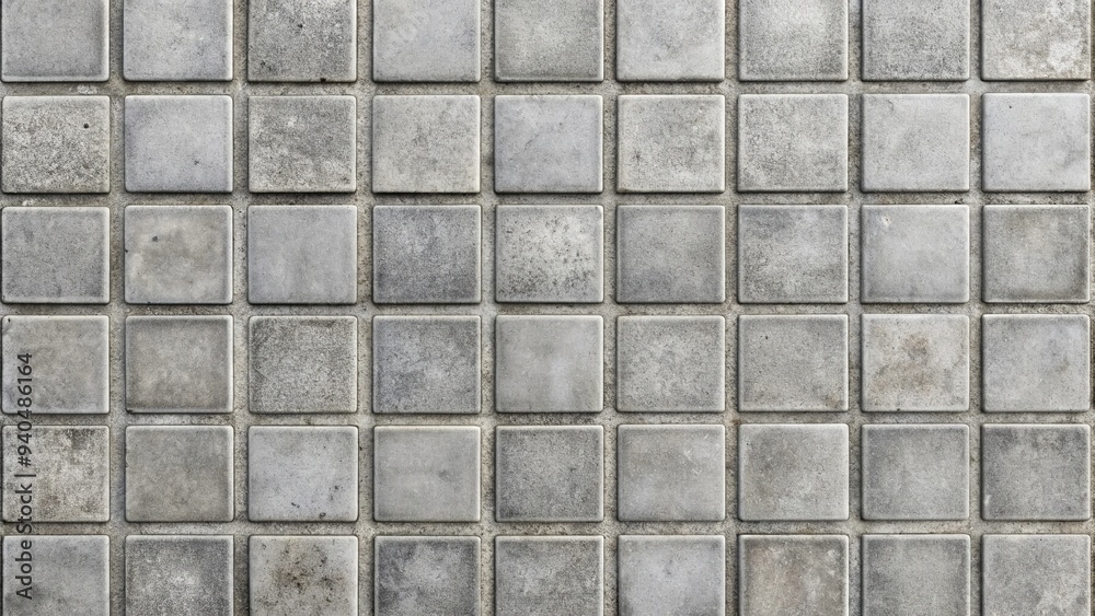 Grey cement and concrete stone mosaic tile pattern with a weathered texture, cement, concrete, stone, mosaic, tile, old Grey cement and concrete stone mosaic tile pattern with a weathered texture, cement, concrete, stone, mosaic, tile, old