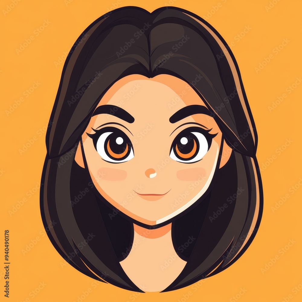 Vibrant portrait of a lively woman, highlighting a joyful animation style full of color and charisma. A true burst of energy