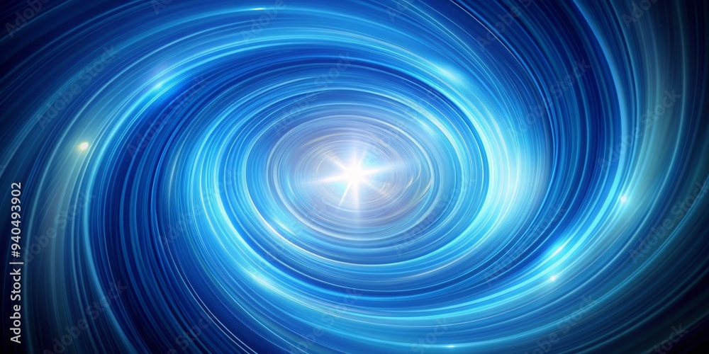 Abstract Blue Spiral with Glowing Light, Abstract, Background, Design Abstract Blue Spiral with Glowing Light, Abstract, Background, Design