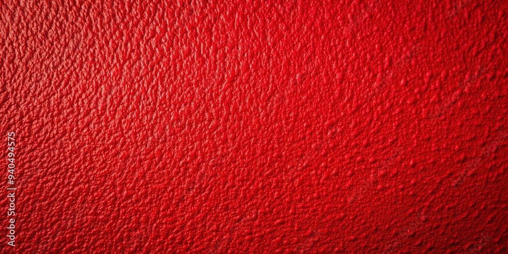 Fototapeta premium Close up of a vibrant red textured surface , vibrant, red, textured, surface, abstract, background, rough, detailed, pattern