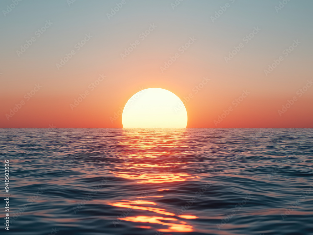 A stunning sunset over calm ocean waters, creating vibrant colors and a serene atmosphere. Perfect for nature and relaxation themes. A stunning sunset over calm ocean waters, creating vibrant colors and a serene atmosphere. Perfect for nature and relaxation themes.