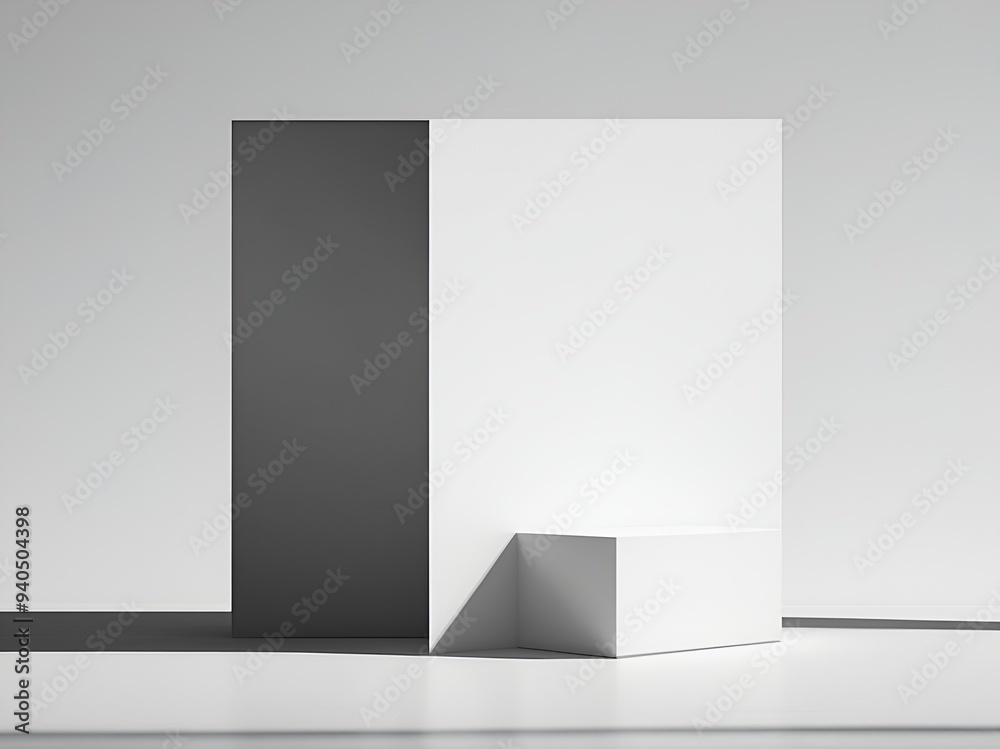 blank white box on white background blank white box on white background