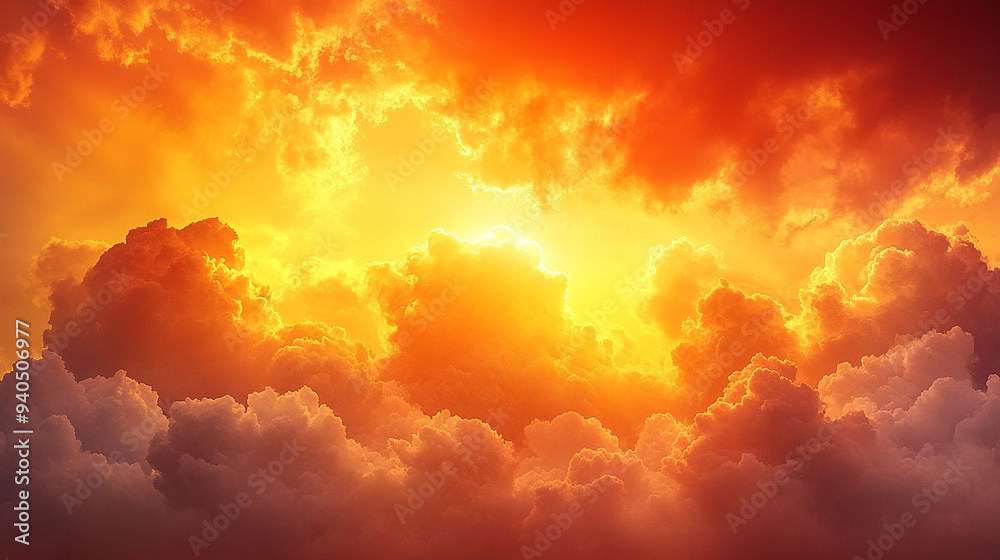 celestial sky filled with swirling clouds and vibrant light, symbolizing the soul's journey through chaos to enlightenment. A spiritual aura adds depth and mystery to the scene celestial sky filled with swirling clouds and vibrant light, symbolizing the soul's journey through chaos to enlightenment. A spiritual aura adds depth and mystery to the scene