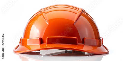 Orange Hard Hat Safety Equipment, construction, safety, helmet photo