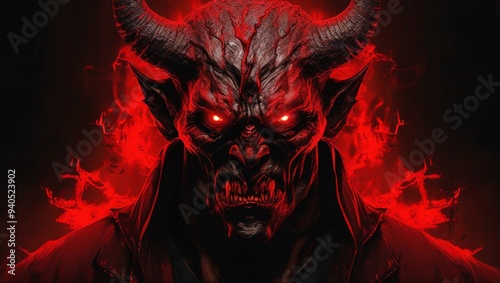 the devil with the red eyes