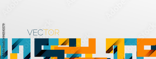 Color bend lines with shadow texture effect. Vector Illustration For Wallpaper, Banner, Background, Card, Book Illustration, landing page