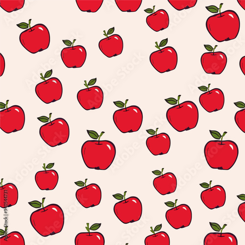 Red Apple Pattern