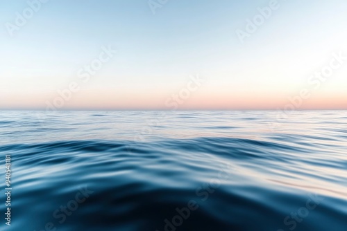 Surface of the ocean at dusk motion blur , ai