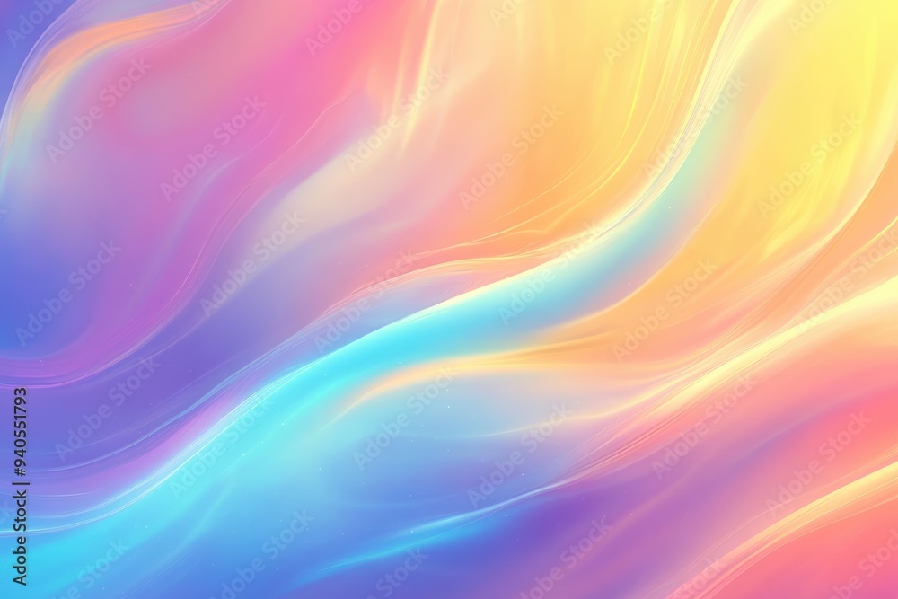Obraz premium abstract colorful background with waves