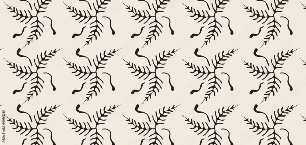 Hand drawn flowers seamless patterns with floral. Vector illustration Hand drawn flowers seamless patterns with floral. Vector illustration