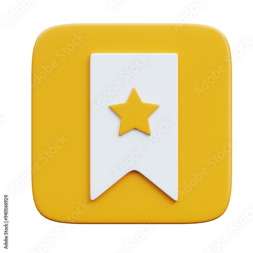 Bookmark 3D Icon