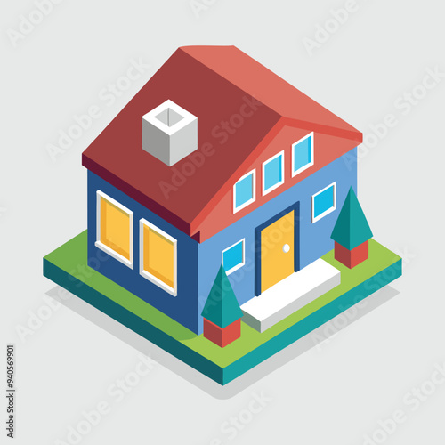 home isometric icon