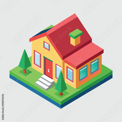 home isometric icon