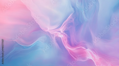 Abstract Pastel Motion Background for Creative Video Texture with Delicate Colors Generative AI