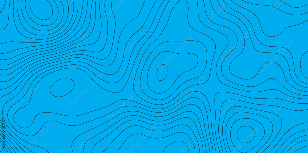 Abstract blue topography geographic contour map background .topography blue paper and black waves lines backdrop background .modern geographic contour map vector illustration . Abstract blue topography geographic contour map background .topography blue paper and black waves lines backdrop background .modern geographic contour map vector illustration .