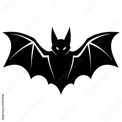 bat animal silhouette2 photo