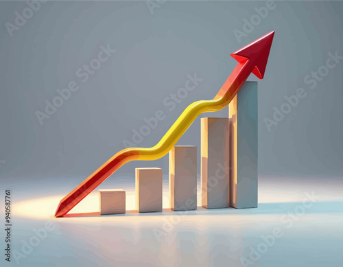 Growing Profit Bar Chart
