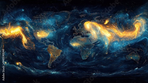 Global Wind Patterns Visualization