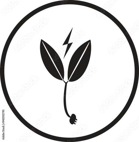 Green Energy concept icon. Sustainable development icon