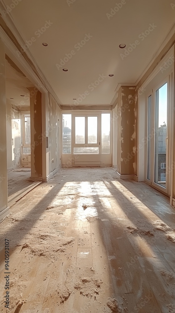 Apartment Transformation: Before and After Renovation Showcase. Modern ...