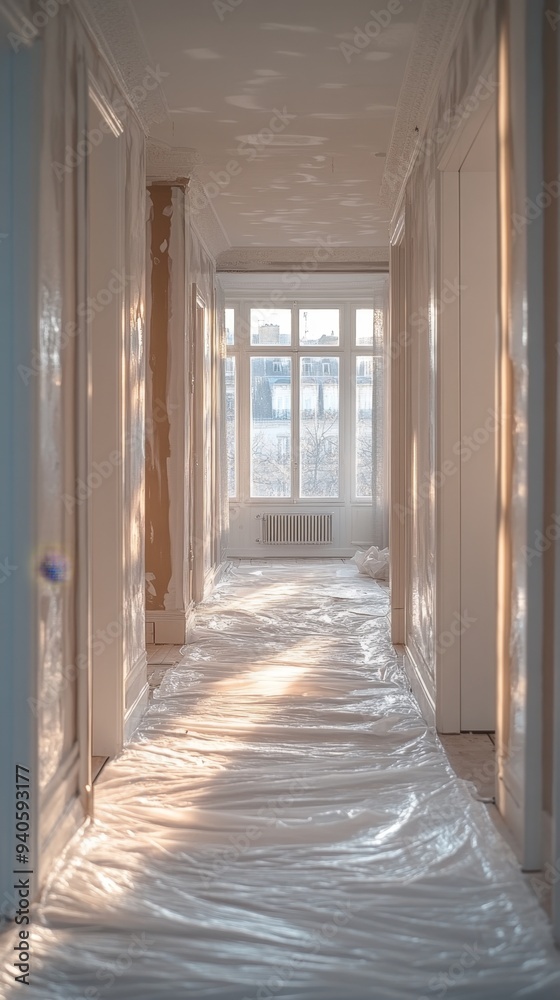 Apartment Transformation: Before and After Renovation Showcase. Modern ... - Apartment Building Renovation Before After